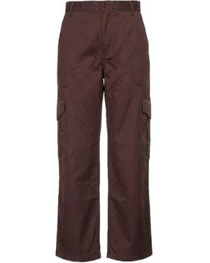 KENZO Pants Cotton - Brown