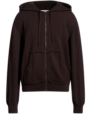 Maison Margiela Dark Cardigan Wool, Cashmere - Black