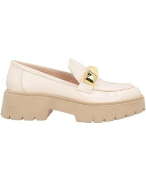 Janet & Janet Loafers Leather - Natural