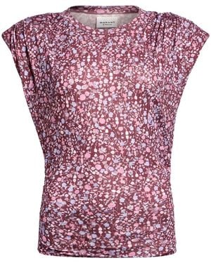 Isabel Marant Plum Top Modal, Elastane - Pink