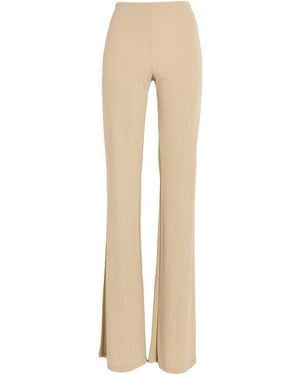 Alberta Ferretti Pants Viscose - Natural