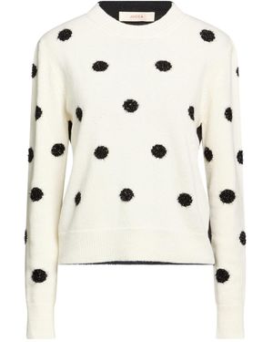 Jucca Sweater Virgin Wool, Metallic Fiber - Natural