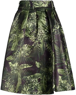 Gaelle Paris Midi Skirt Polyester - Green