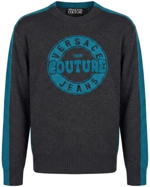 Versace Jeans Couture Pullover - Bleu