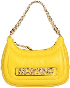 Moschino Couture -- Handbag Leather - Yellow