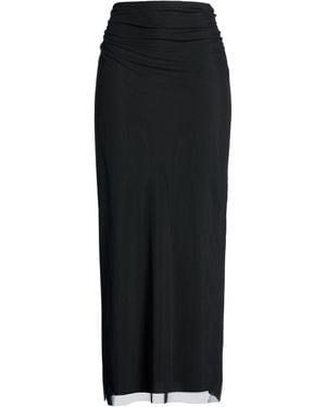 Haveone Maxi Skirt Polyamide, Elastane - Black