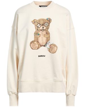 Barrow Sweatshirt Cotton - White