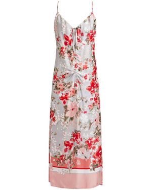 ERMANNO FIRENZE Maxi Dress Viscose - Red