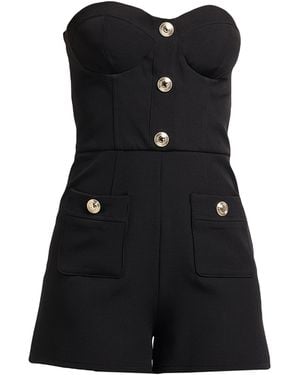 Gaelle Paris Playsuit - Black