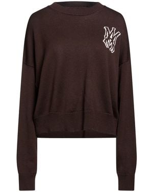 Amiri Chocolate Sweater Wool - Brown