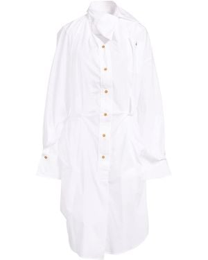 Vivienne Westwood Midi Dress Cotton - White