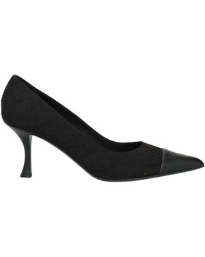 Ferragamo Court Shoes Textile Fibres - Black