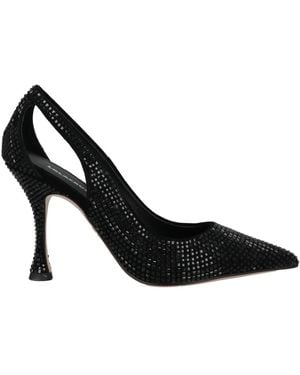 Lola Cruz Court Shoes - Black