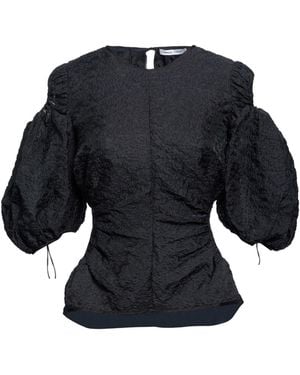 Cecilie Bahnsen Top Cotton, Polyamide, Polyester - Blue