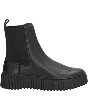 Clarks Signature Ankle Boots Leather - Black