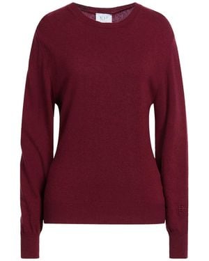 MVP WARDROBE Burgundy Sweater Viscose, Polyamide, Merino Wool, Cashmere - Red