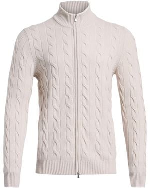 Gran Sasso Cardigan - White