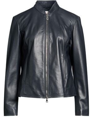 Peuterey Midnight Jacket Leather - Black