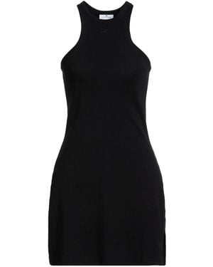 Courreges Mini Dress Cotton - Black