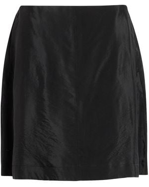 By Malene Birger Mini Skirt Viscose, Polyamide - Black