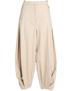 Loewe Trousers Cotton, Silk - Natural