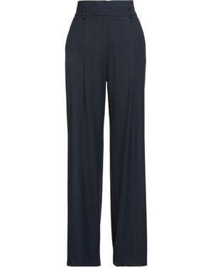 Caractere Trousers Polyester, Viscose, Elastane - Blue