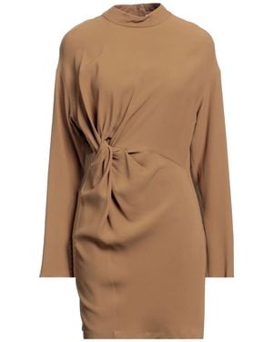 Erika Cavallini Semi Couture Mini Dress - Brown