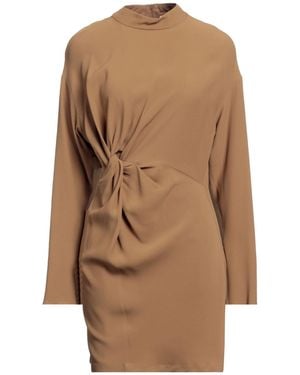 Erika Cavallini Semi Couture Mini Dress - Brown
