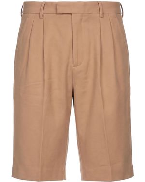 Roberto Collina Sand Shorts & Bermuda Shorts Polyester, Viscose, Elastane - Natural