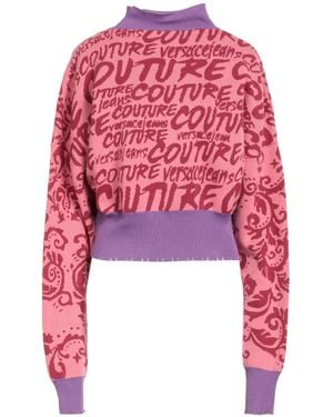 Versace Jeans Couture Turtleneck Cotton - Red