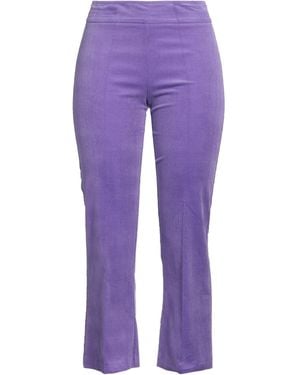 Avenue Montaigne Trouser - Purple