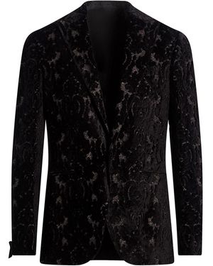 Etro Blazer Viscose, Cotton, Polyamide - Black