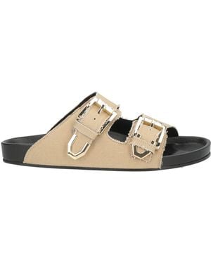 IRO Sand Sandals Textile Fibers - Natural