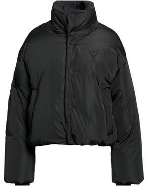 Ami Paris Plumífero Y Acolchado - Negro
