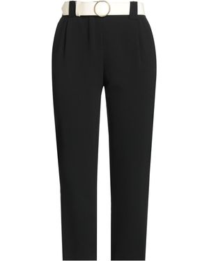 Hanita Pants Polyester, Elastane - Black
