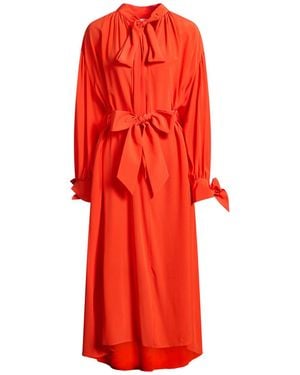 Sa Su Phi Maxi Dress Silk - Red