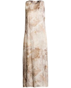 Peserico Maxi-Kleid - Natur