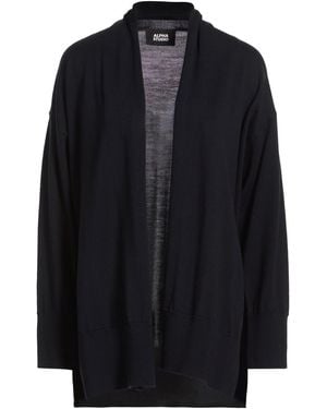 Alpha Studio Cardigan Merino Wool - Blue