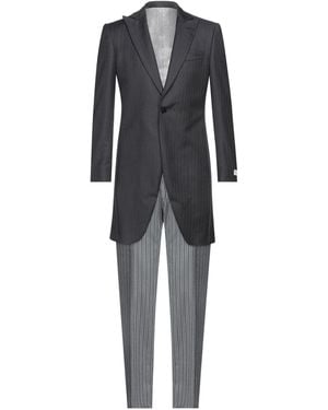 Tombolini Suit Virgin Wool - Black