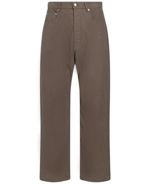 Rick Owens Pants Cotton - Gray