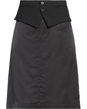 Neil Barrett Midi Skirt - Black