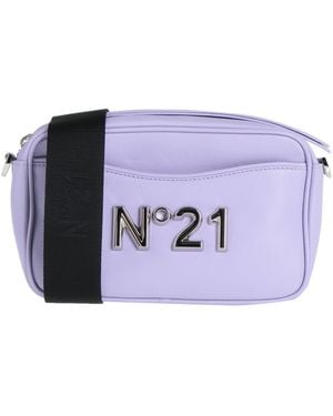 N°21 Cross-Body Bag Leather - Blue