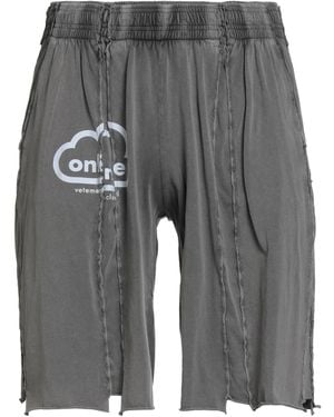 Vetements Shorts & Bermuda Shorts - Gray