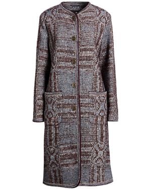Etro Coat Cotton, Acrylic, Wool - Gray