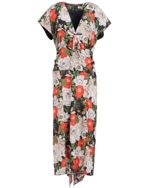 MERYLL ROGGE Maxi Dress Silk, Polyamide - White