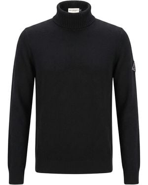Roy Rogers Turtleneck Wool, Polyamide, Viscose, Cashmere - Black