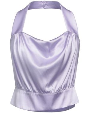 Pinko Top Silk, Elastane - Purple