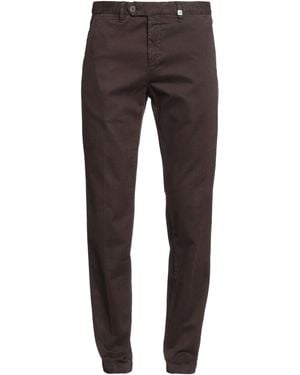 Myths Chocolate Trousers Cotton, Elastane - Grey