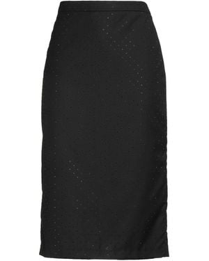 Jucca Midi Skirt Polyester, Viscose - Black