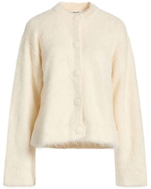 Jil Sander Cardigan Alpaca Wool, Wool, Polyamide - Natural